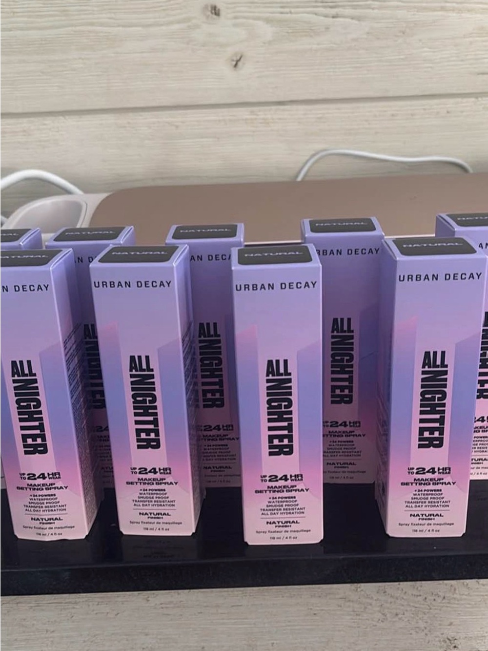 Urban Decay All Nighter Setting Spray - Lavender Purple Packaging
